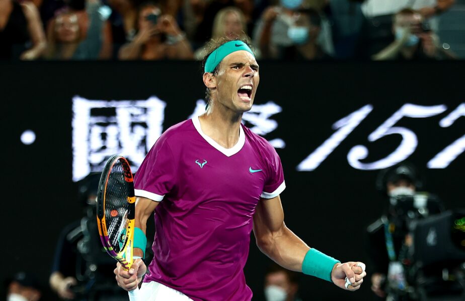 Rafael Nadal e GOAT! Rafa a scris istorie! I-a depășit pe Roger Federer și Novak Djokovic și a ajuns la 21 de turnee de Grand Slam câștigate