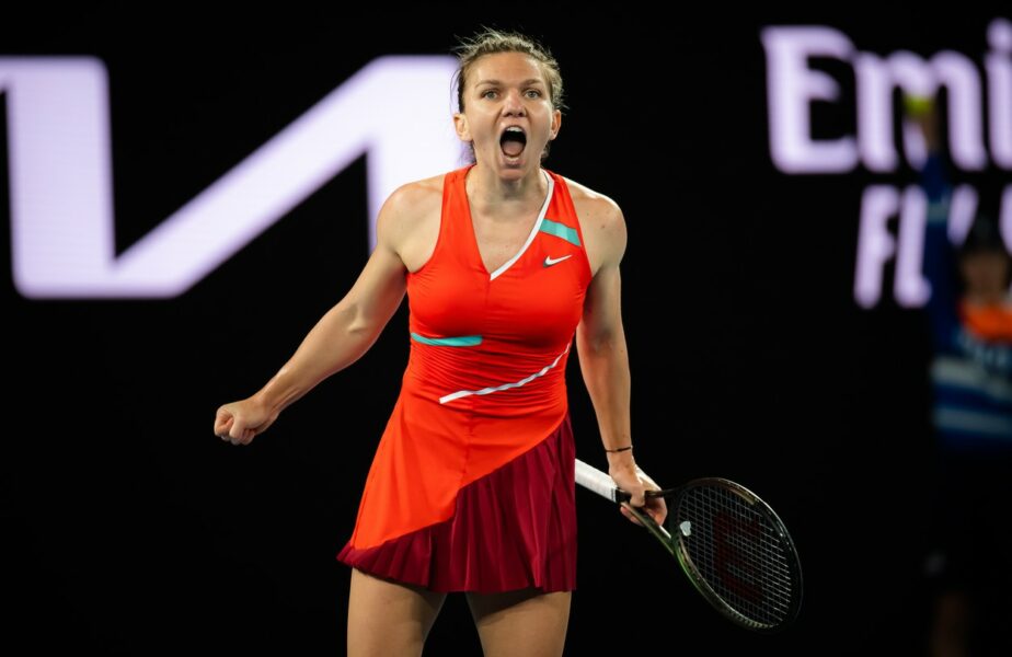 Australian Open 2022 | Simona Halep – Danka Kovinic 6-2, 6-1. Românca se califică fără probleme în optimile primului turneu de Mare Şlem al anului