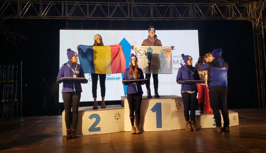 Beatrice Ologeanu, pe podium la Campionatul Mondial de Înot în Ape Înghețate!