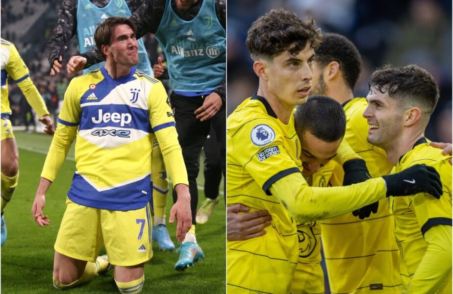 Villarreal – Juventus 1-1. Vlahovic a deschis scorul în secunda 32. Dani Parejo a restabilit egalitatea după o neatenție în apărarea italienilor. Chelsea – Lille 2-0. Havertz și Pulisic au adus victoria pentru formația londoneză