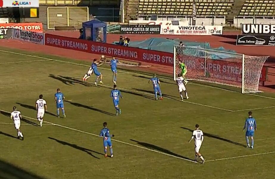 FC Argeș – Academica Clinceni 1-0