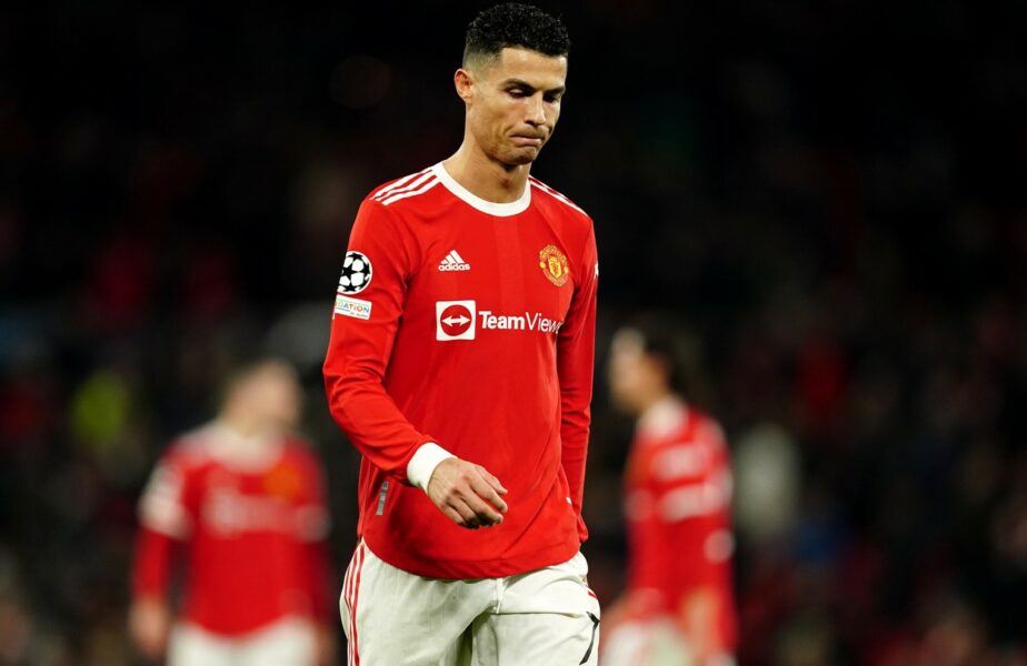 Cristiano Ronaldo, dezamăgit în timpul unui meci