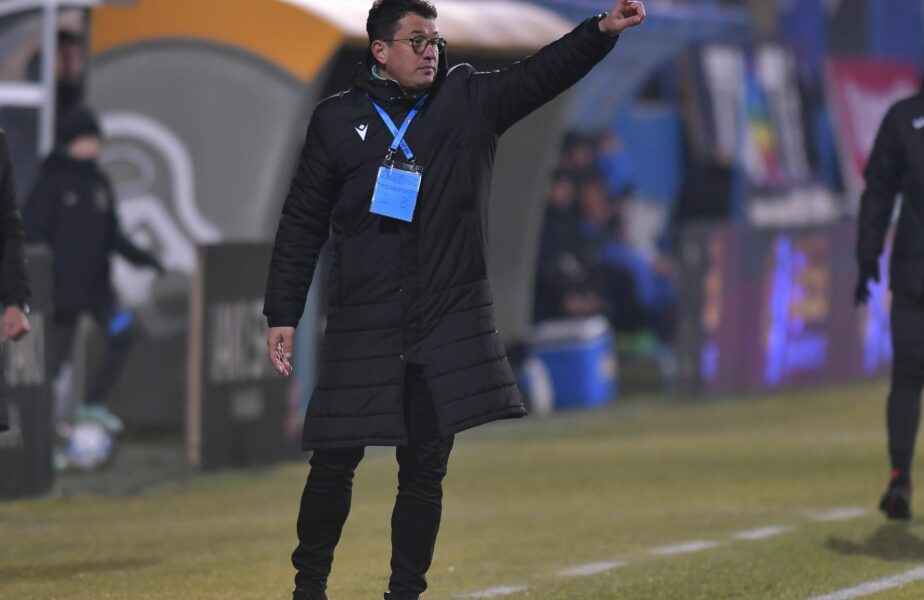 Andrei Prepeliţă, în timpul unui meci pentru FC Argeș