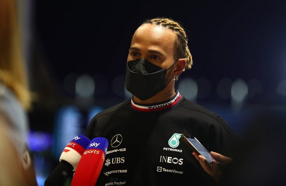 Lewis Hamilton, înainte de Marele Premiu al Arabiei Saudite