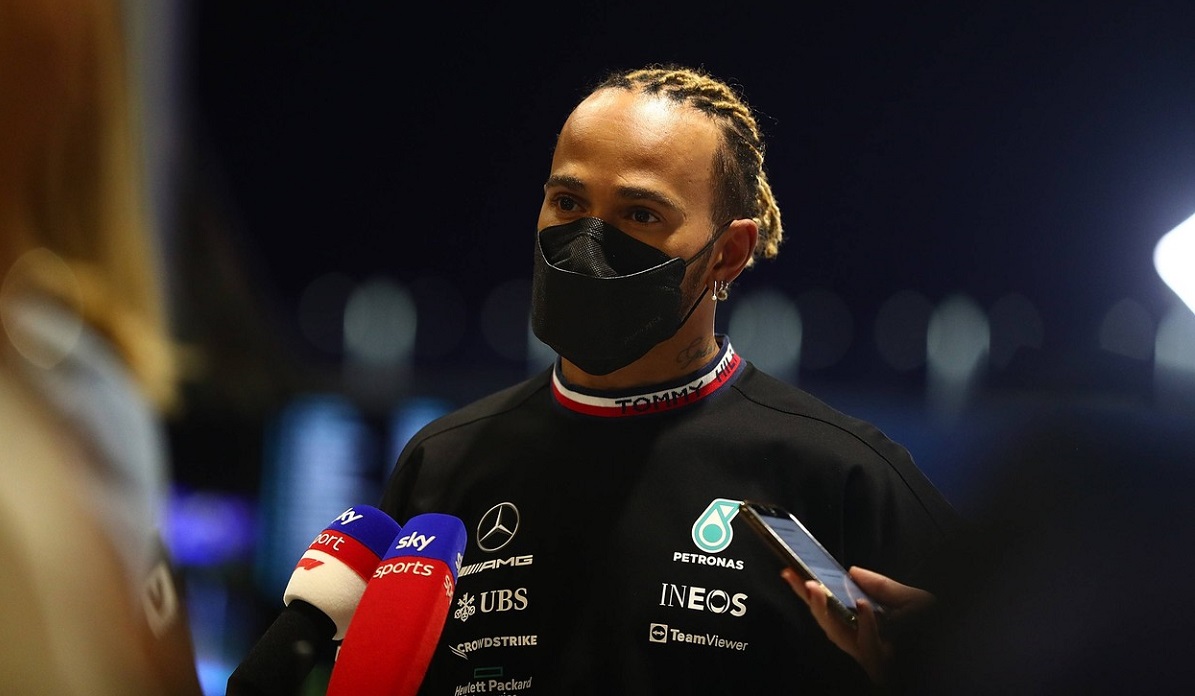 Lewis Hamilton, înainte de Marele Premiu al Arabiei Saudite