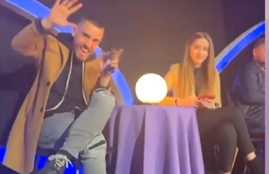 Răzvan Oaidă a venit cu iubita la Dancing on Ice Vis în doi