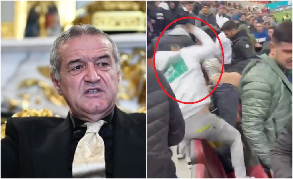 Prima reacție a lui Gigi Becali, după ce nepotul său, Lucian Becali, a bătut un spectator la meciul FCSB - Universitatea Craiova 0-2 | Lucian Becali, nepotul lui Gigi Becali, implicat într-o bătaie la meciul de pe Arena Națională