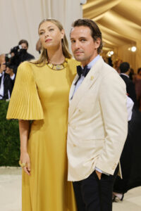 Maria Sharapova, împreună cu logodnicul său, Alexander Gilkes