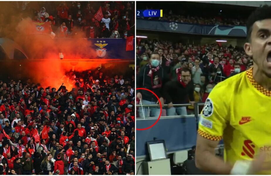 Benfica – Liverpool 1-3 | Cazul „Bricheta” în UEFA Champions League! Andrew Robertson: „Poate aşa se lasă de fumat!” + Luis Diaz, atacat cu o bară de metal!