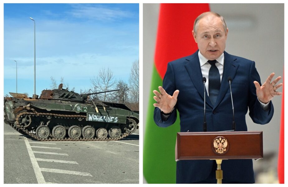 S-a aflat adevăratul motiv pentru care ucrainenii scriu „Wolverines” pe tancurile ruseşti distruse. Ameninţare directă pentru Vladimir Putin
