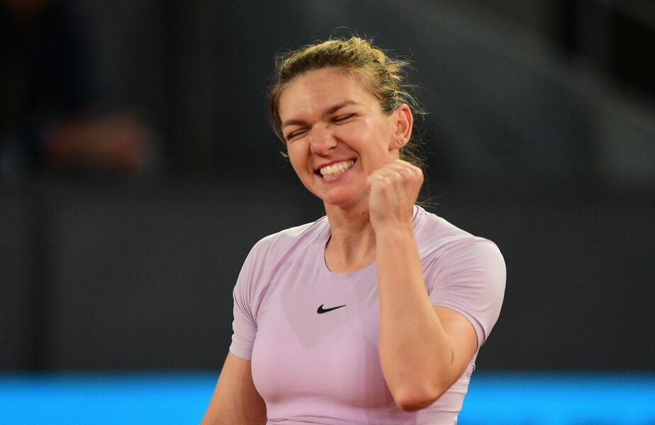 Simona Halep, punct de vis în meciul cu Danielle Collins, de la Roma! Reacția WTA: „FORZA!”