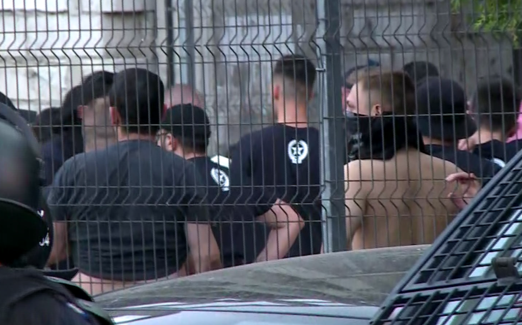 Fanii lui Dinamo și CSA Steaua, în "Ștefan cel Mare"