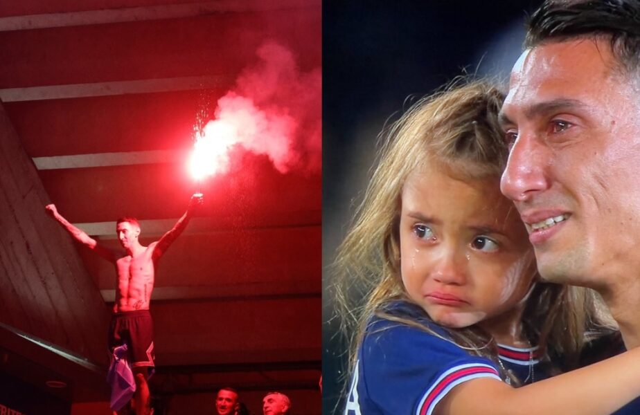 Angel Di Maria s-a despărţit în lacrimi de PSG! Imagini memorabile în faţa fanilor