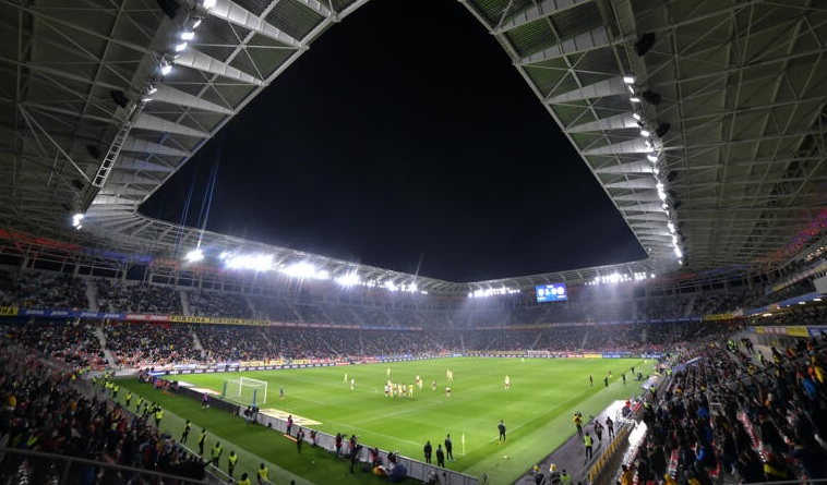CSA Steaua joacă în prezent pe noul stadion din Ghencea