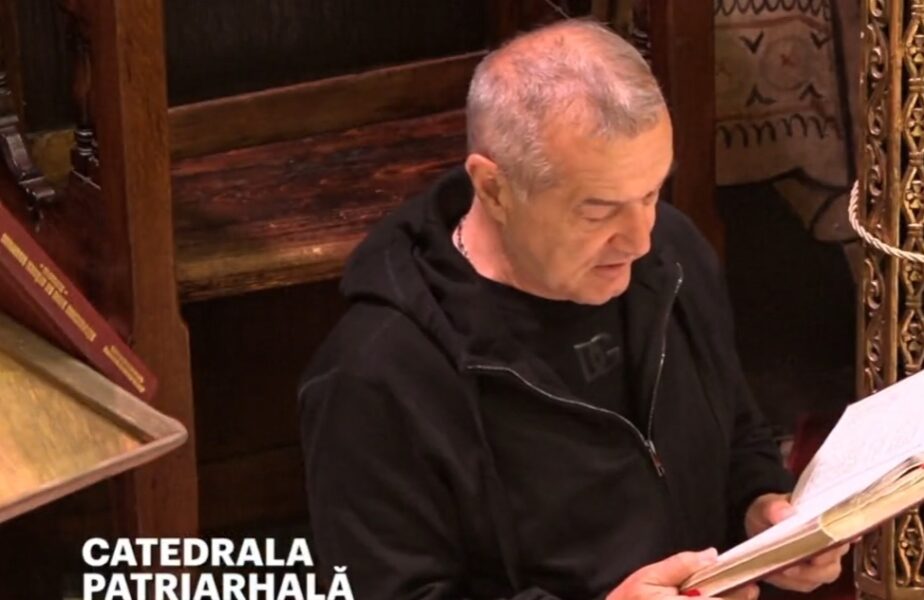 Gigi Becali, la Catedrala Patriarhală