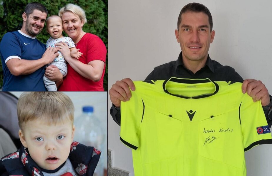 Istvan Kovacs a sărit în ajutorul unui copil aflat în suferinţă. Gest superb făcut şi de jucătorii din Liga 1 pentru fiul Valeriei Motogna