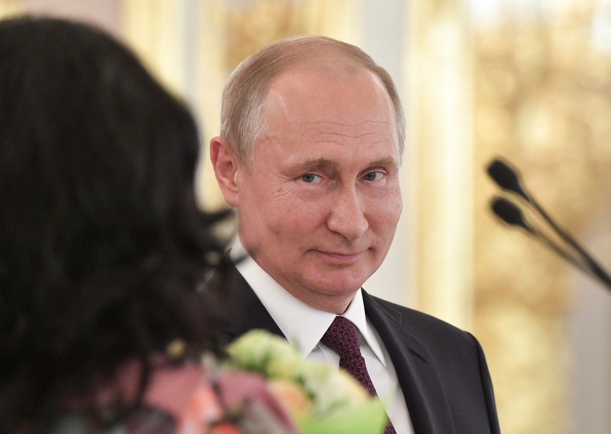 Vladimir Putin este preşedintele Rusiei