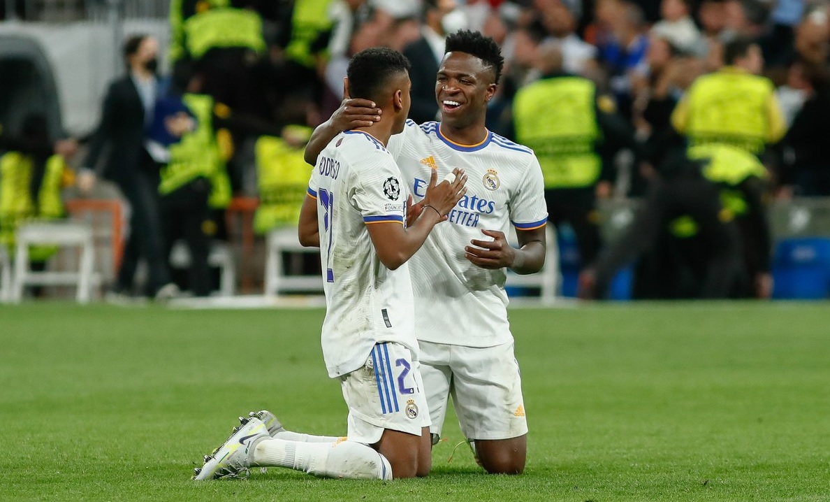 Rodrygo și Vinicius au oferit imaginea serii / Profimedia