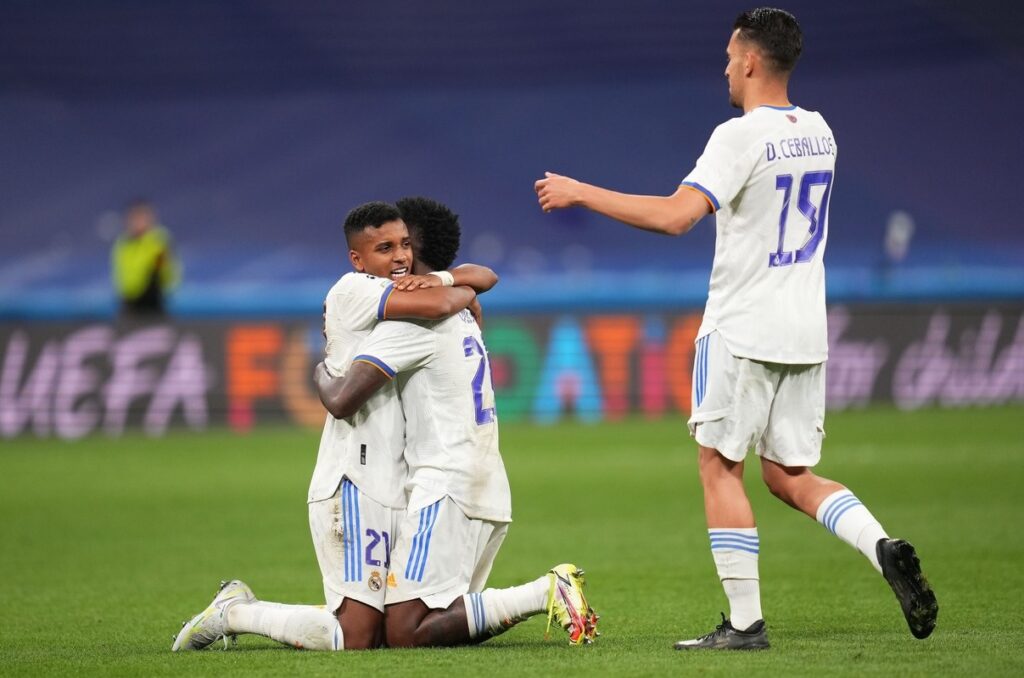 Rodrygo și Vinicius au oferit imaginea serii / Profimedia