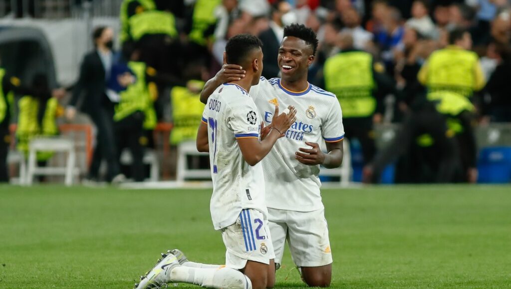 Rodrygo și Vinicius au oferit imaginea serii / Profimedia