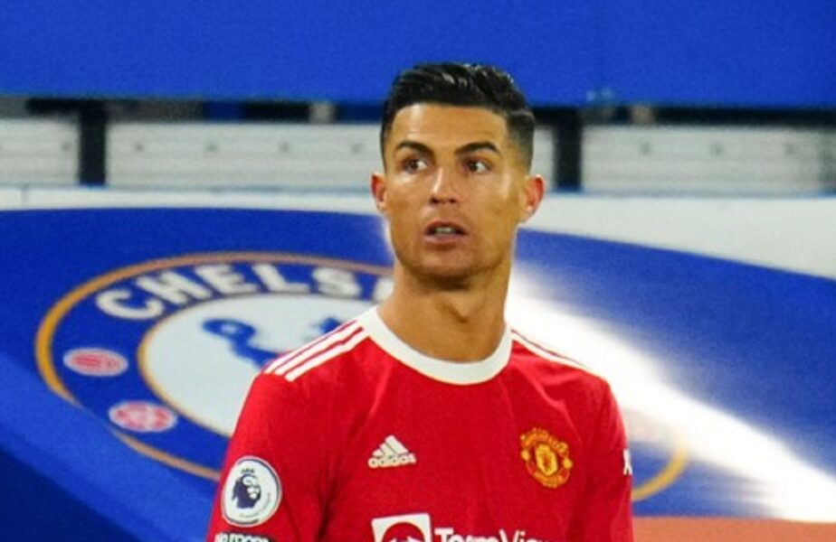 Cristiano Ronaldo, într-un meci Chelsea - Manchester United
