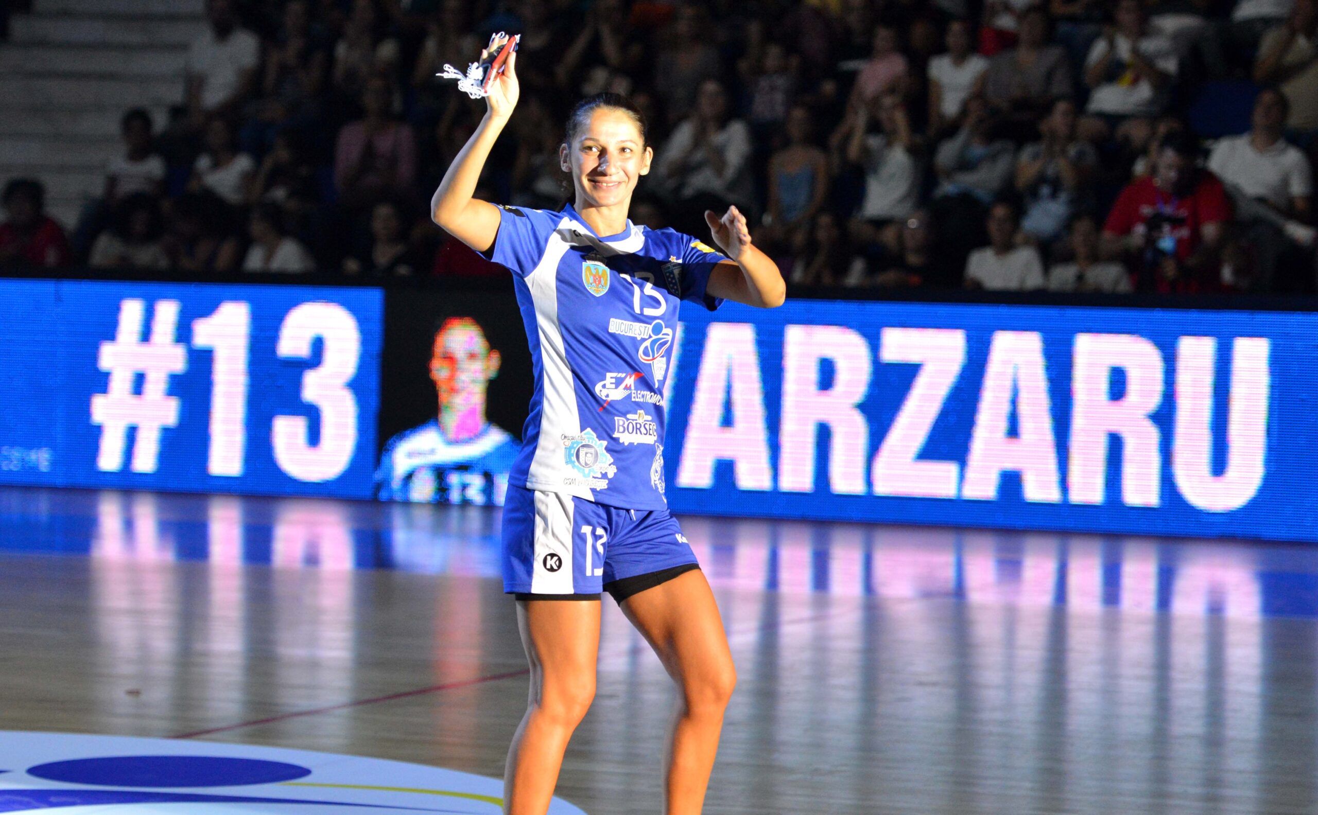Cristina Vărzaru, înaintea unui meci