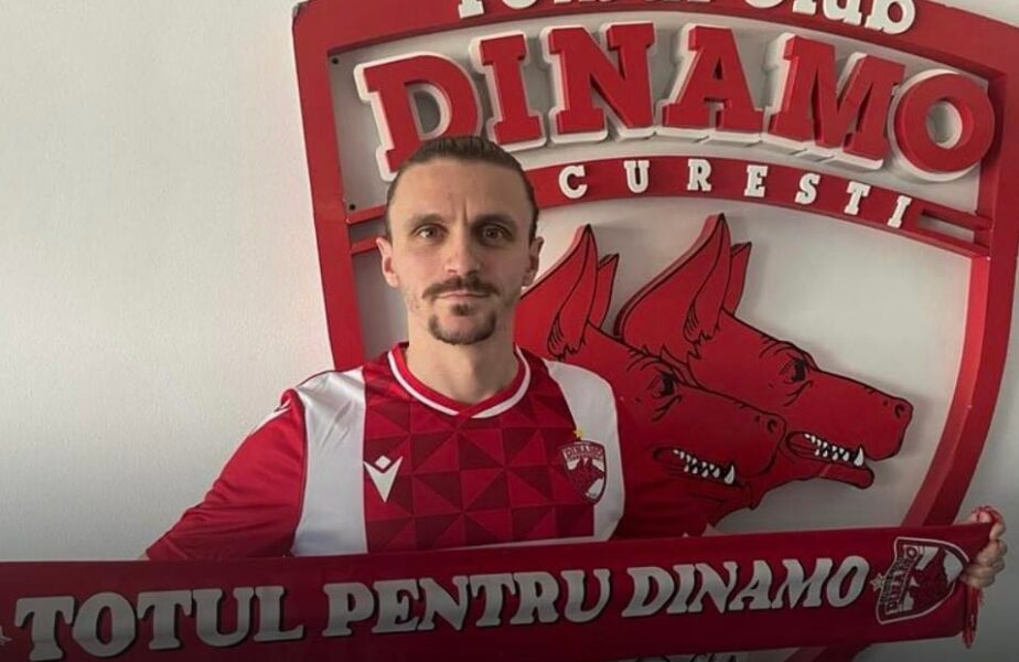 Dinamo transferă pentru Liga 2! Bogdan Gavrilă, prezentat oficial: ”Am ales cu inima!”