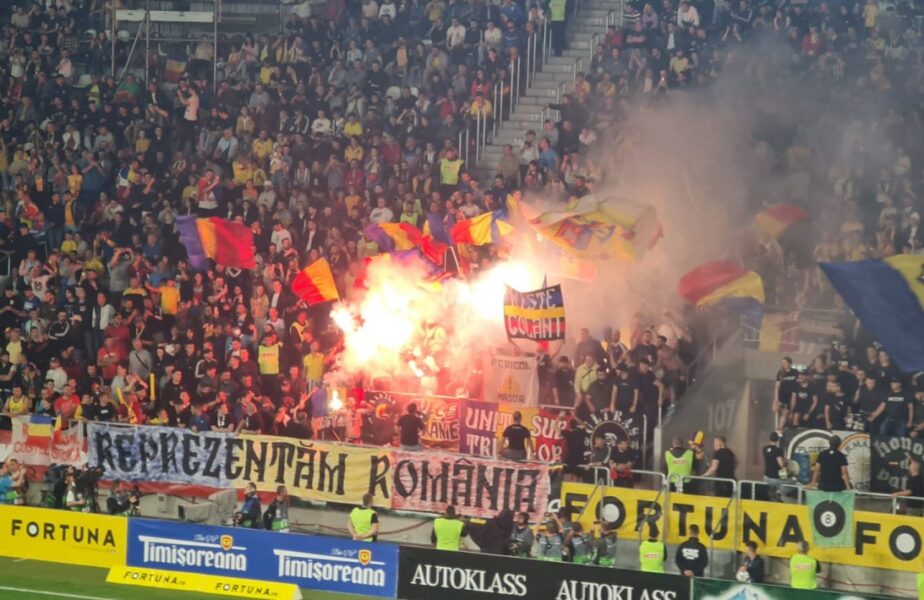 Ce au găsit jandarmii la fanii controlaţi pe stadionul Giuleşti, înainte de România – Finlanda. Doi bărbaţi vor fi cercetaţi penal