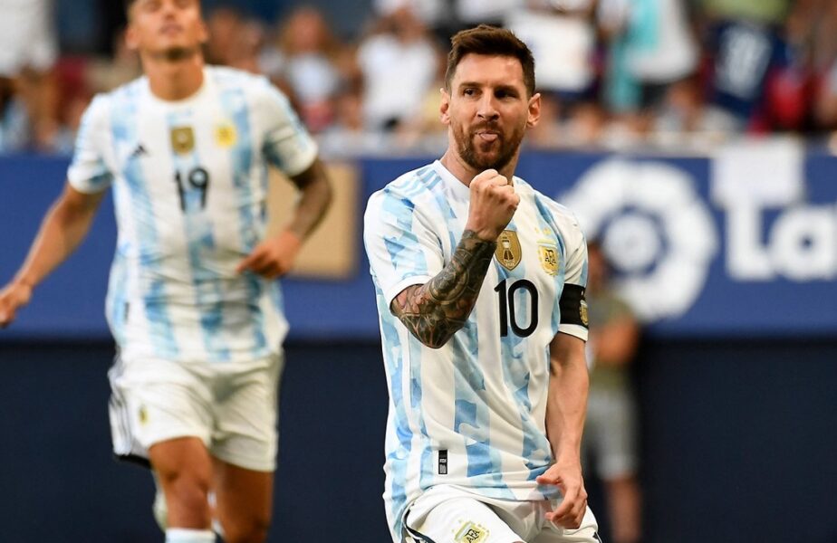 Lionel Messi, prestaţie stelară în Argentina – Estonia 5-0! A marcat toate cele cinci goluri şi l-a depăşit pe legendarul Pele