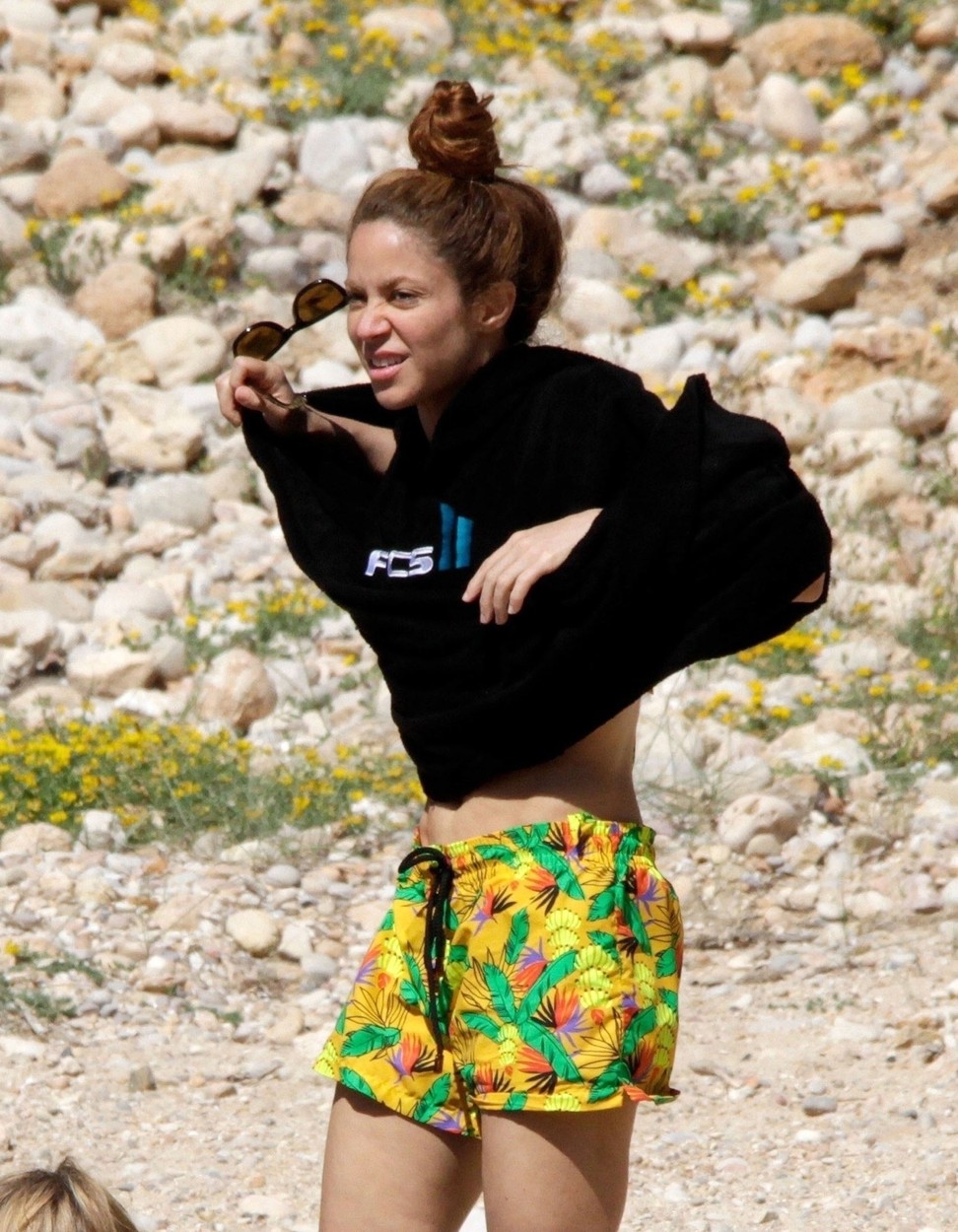 Shakira, pe plaja din Ibiza / Profimedia Images