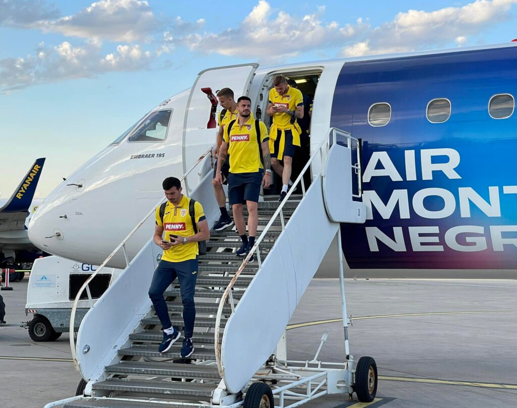 Naționala României a ajuns la Podgorica, pentru meciul cu Muntenegru. Hai, România! În fiecare zi