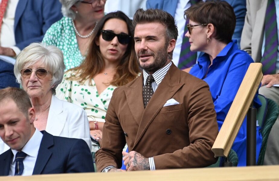 David Beckham, la Wimbledon 2022
