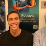 Eduard Novak l-a așteptat pe aeroport pe David Popovici și i-a făcut o promisiune solemnă: „Mă voi ocupa personal!”