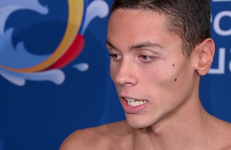 David Popovici, prima reacţie după calificarea în finala la 100 de metri liber la Campionatul European: „A fost un tur de forţă!”. Ce vis mai are tânărul de 17 ani