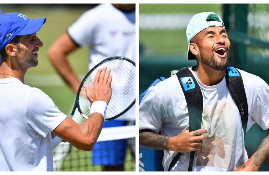 Nick Kyrgios şi Novak Djokovic, schimb fabulos de replici înaintea finalei de la Wimbledon: „Să o facem lată într-un club de noapte!”