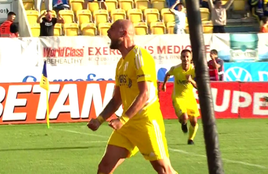 Gabi Tamaș a dat lovitura în Petrolul – Sepsi! Fundașul-veteran a marcat primul gol al „lupilor galbeni” după revenirea în Liga 1