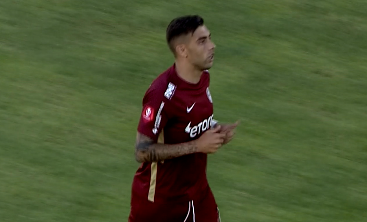 Jefte Betancor, după golul marcat în Gruia