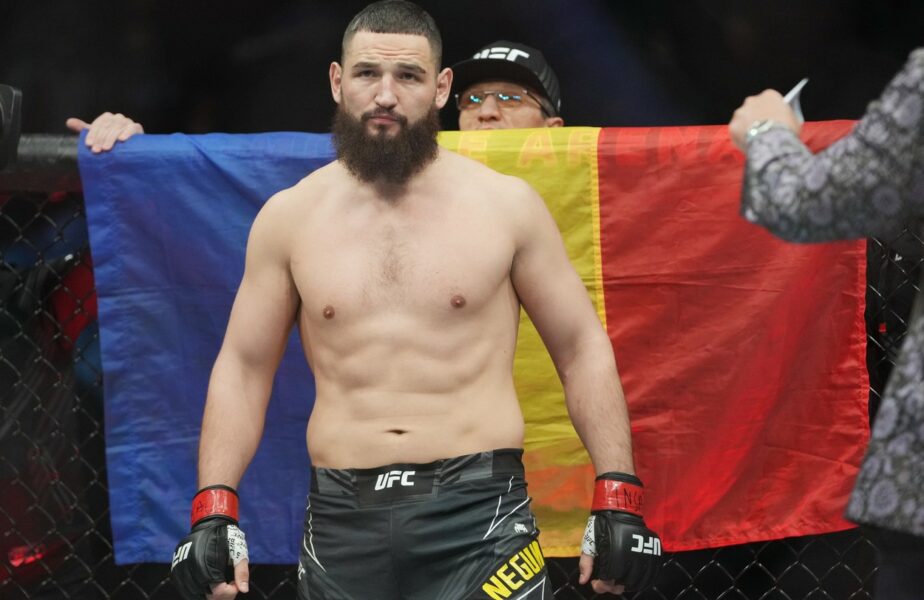 Negumereanu se bate cu un ucrainean pe 30 iulie! Poate obține a patra victorie la rând în UFC