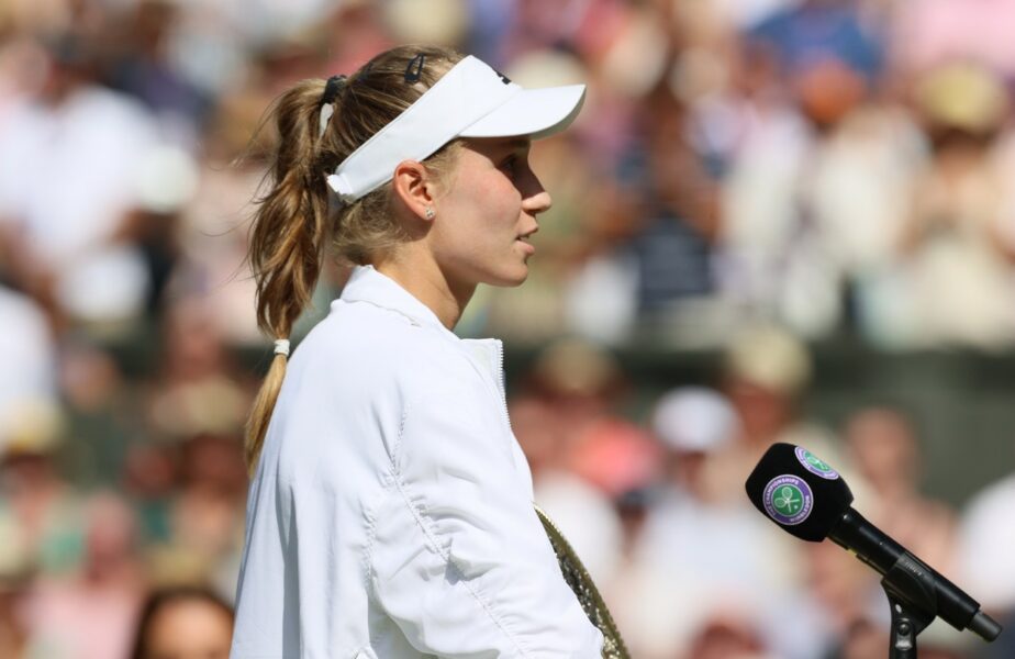 Elena Rybakina, pusă în dificultate după ce a câștigat Wimbledon: „Îl condamni pe Vladimir Putin?”. Ce a putut să răspundă