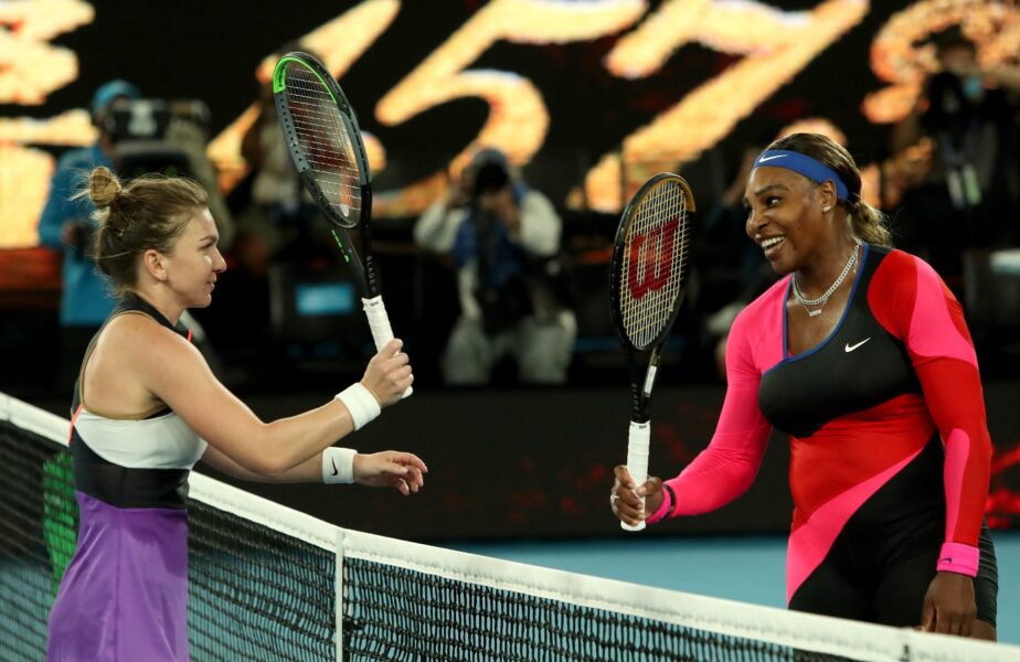 Simona Halep şi Serena Williams