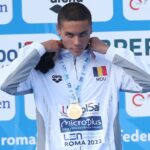 David Popovici, pe podiumul de premiere