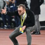 Bogdan Lobonţ, în cadrul unui meci
