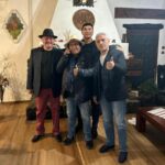 Cristi Borcea, alături de Al Bano, Dumitru Dragomir și Giovanni Becali