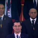 CM 2022 | Imagini fabuloase cu Răzvan Burleanu la meciul Brazilia – Elveţia. Cum a fost surprins lângă două legende ale Selecao