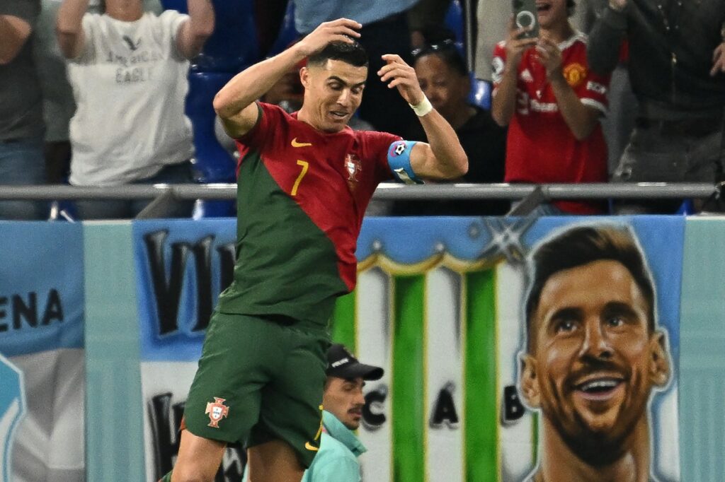 Cristiano Ronaldo, bucurie "în faţa" lui Lionel Messi