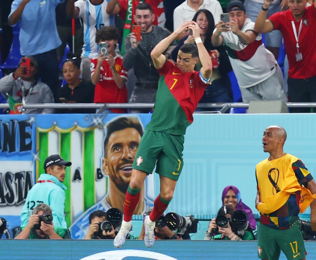 Cristiano Ronaldo, bucurie "în faţa" lui Lionel Messi