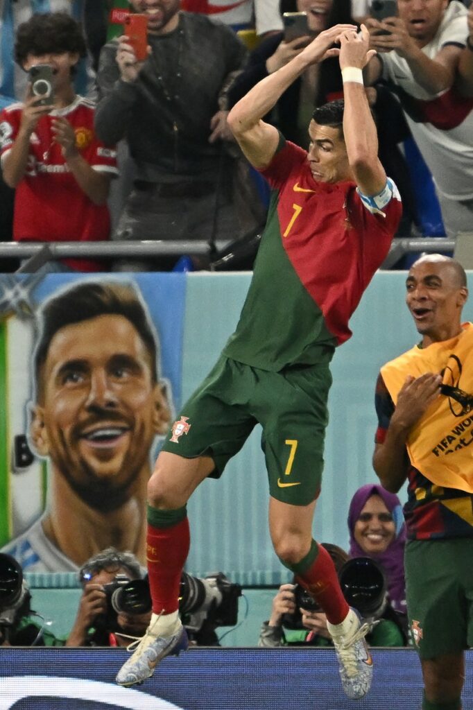 Cristiano Ronaldo, bucurie "în faţa" lui Lionel Messi