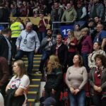 Rafael van der Vaart, spectator de lux la Rapid – Buducnost 39 – 29! Imagini de senzație cu fostul jucător al lui Real Madrid, în sala Polivalentă