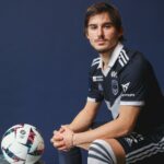 Alexi Pitu, în timpul prezentării la Bordeaux