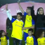 Imagini spectaculoase de la prezentarea lui Cristiano Ronaldo / Captură Youtube KSA Sports TV
